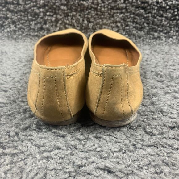 Frye Ballet Flats 8 B Beige Suede 3471255 - Picture 3 of 8